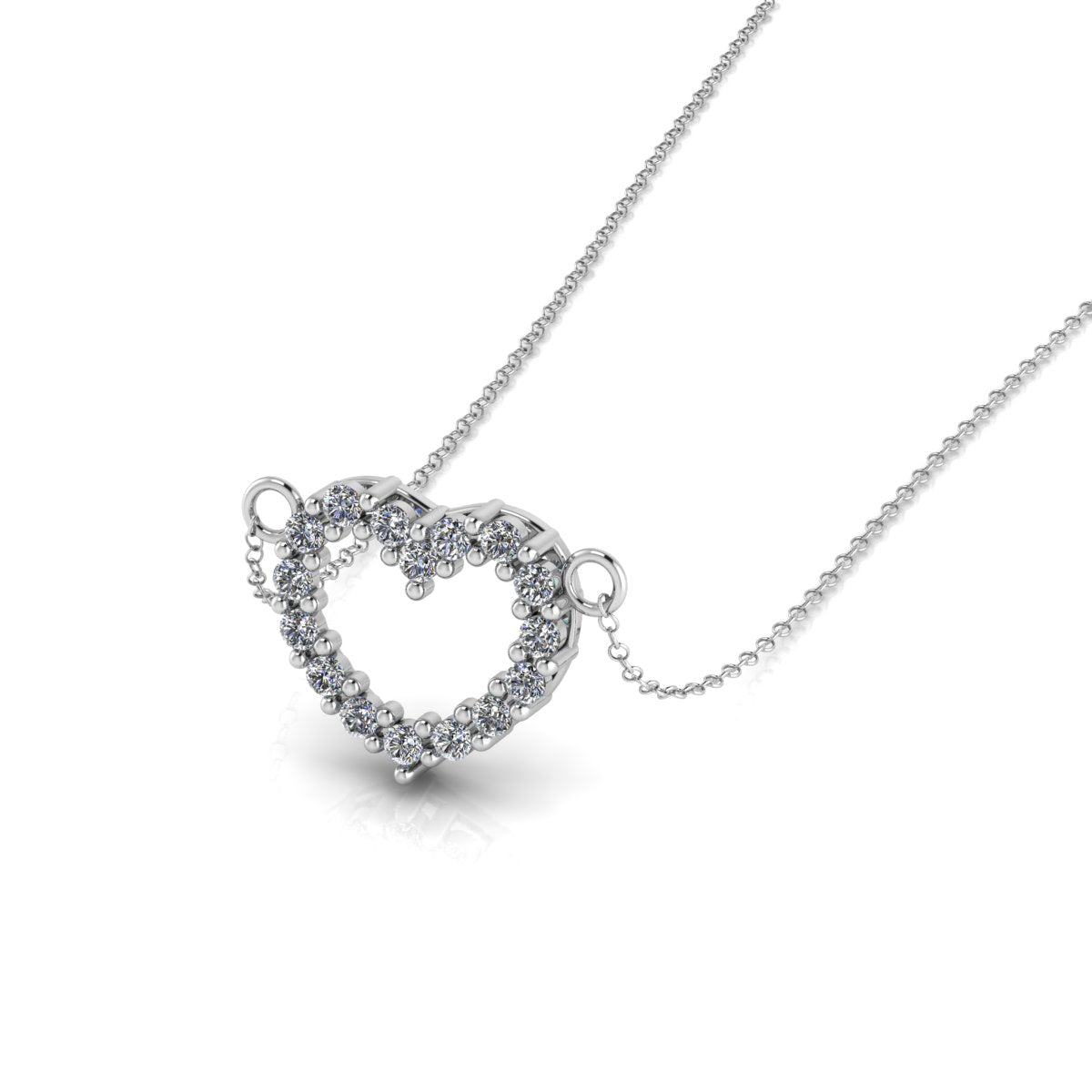 Pure 925 Silver Blue Butterfly Sparkle Pendant for Ladies - plataa.co