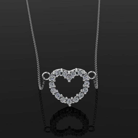 Pure 925 Silver Blue Butterfly Sparkle Pendant for Ladies - plataa.co