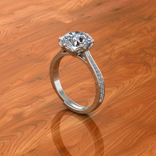 PLATAA 925 Silver Solitaire Ring For Every Occasion - plataa.co