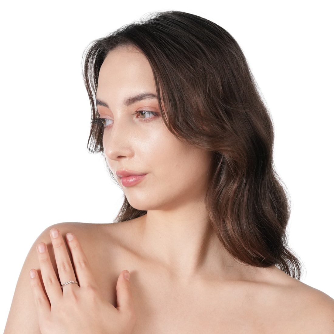 Plataa Pure Silver Infinity Ring for Women and Girls - plataa.co