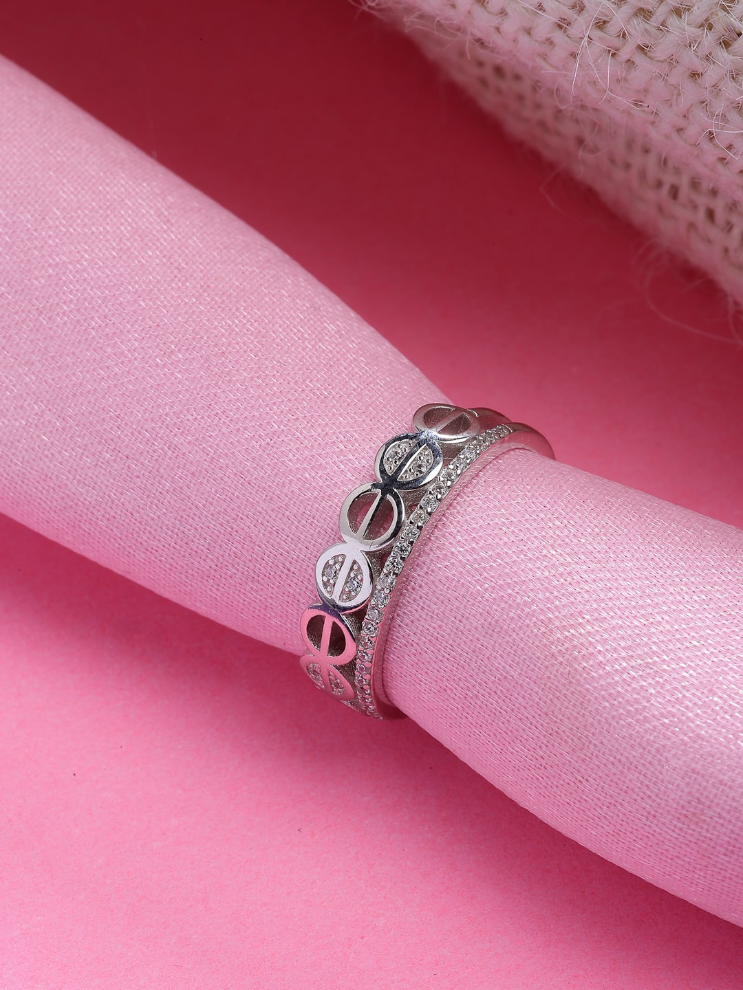 925 Silver Graceful Crown Ring For Women Sterling Silver - plataa.co