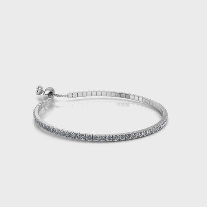 Tennis Silver bracelet with Cubic Zirconia